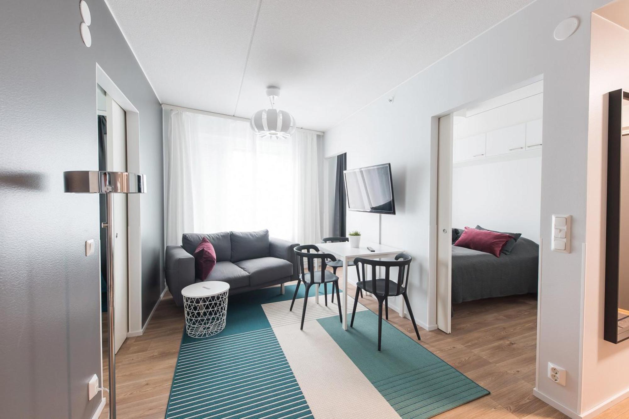 Forenom Serviced Apartments Vantaa Neilikkatie Bagian luar foto